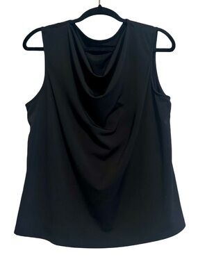 HALARA Black Sleeveless Blouse